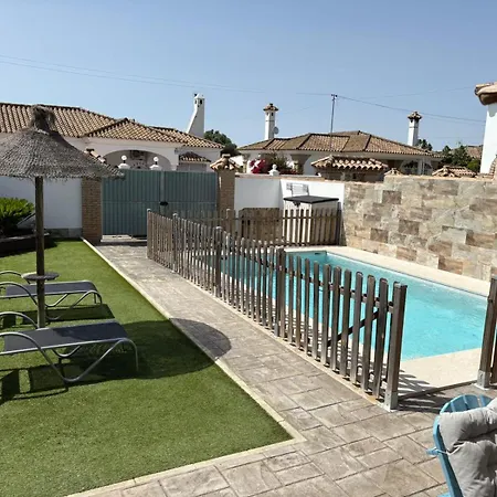 Casa Piscina Privada Vallada & Barbacoa A&C Chiclana de la Frontera Exterior photo