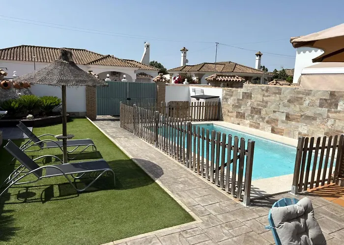 Casa Piscina Privada Vallada & Barbacoa A&C