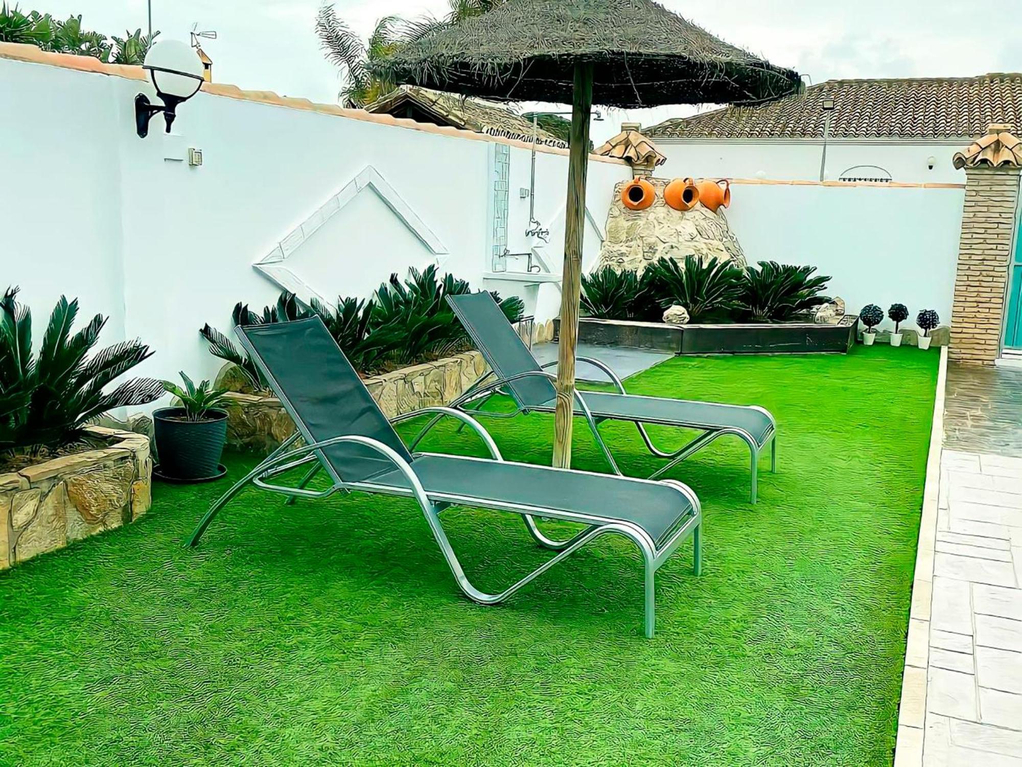 Casa Piscina Privada Vallada & Barbacoa A&c Ferienhaus